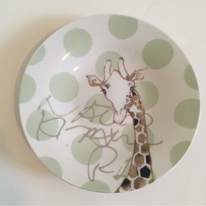 Naoto Kitamura 6” Giraffe Plate